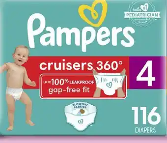 Target Pampers Cruisers 360˚ 116-ct. diapers offer