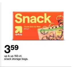 Target up & up 150 - ct. snack storage bags offer