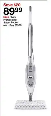 Target Shark Professional Steam Pocket mop offer