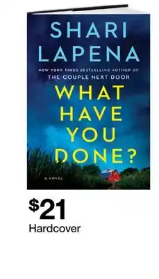 Target Hardcover offer