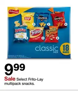 Target Select Frito-Lay multipack snacks offer