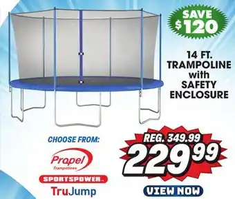 Big 5 Sportspower 14' Trampoline with Safety Enclosure offer