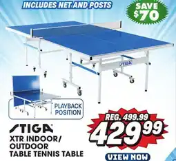 Big 5 Stiga XTR Indoor/Outdoor Table Tennis Table offer