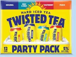 Target Twisted Tea 12-pk. hard drinks offer