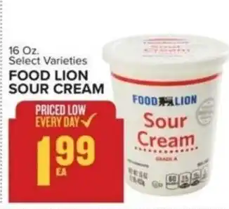Food Lion FOOD LION Sour Cream offer