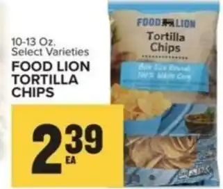 Food Lion FOOD LION Tortilla Chips offer