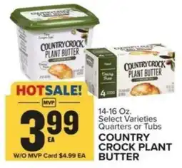 Food Lion COUNTRY CROCK PLANT BUTTER offer