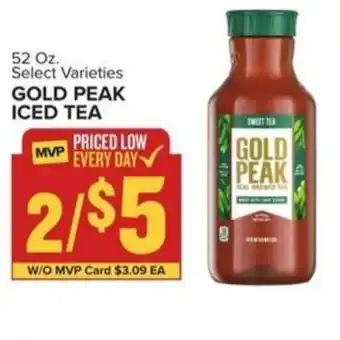 Food Lion GOLD PEAK ICED TEA offer