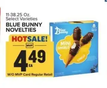 Food Lion BLUE BUNNY NOVELTIES offer