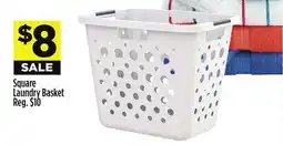 Dollar General Square Laundry Basket offer