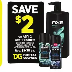 Dollar General Axe Products offer
