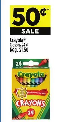 Dollar General Crayola Crayons offer