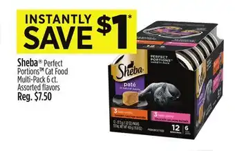 Dollar General Sheba Perfect Portions Cat Food Multi-Pack offer