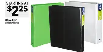 Dollar General OfficeHub Binders offer