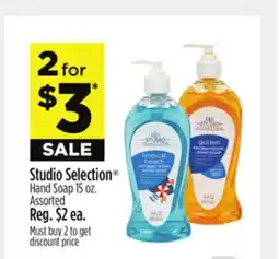 Dollar General Studio Selection Hand Soap offer