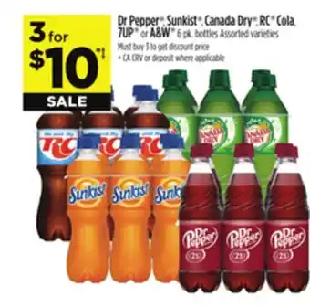 Dollar General Dr Pepper , Sunkist , Canada Dry , RC Cola, 7UP or A & W offer