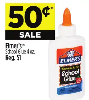 Dollar General Elmer's School Glue offer