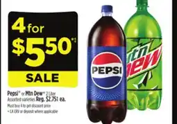 Dollar General Pepsi or Mtn Dew offer