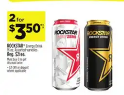 Dollar General ROCKSTAR Energy Drink offer