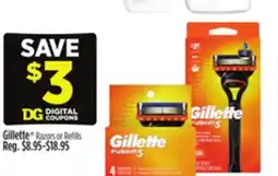 Dollar General Gillette Razors or Refills offer