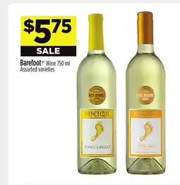 Dollar General Barefoot Wine offer