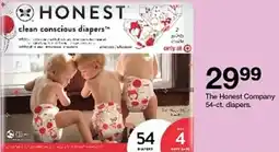 Target The Honest Company 54-ct. diapers. offer