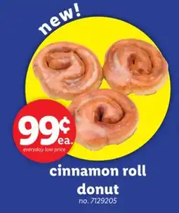 Lidl cinnamon roll donut offer