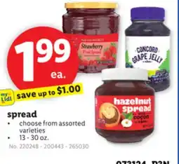 Lidl spread offer