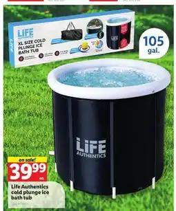 Lidl Life Authentics cold plunge ice bath tub offer