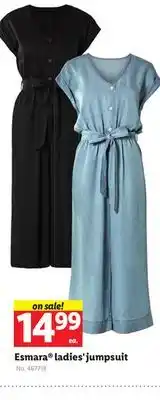 Lidl Esmara ladies' jumpsuit offer