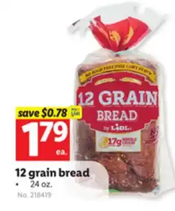 Lidl 12 grain bread offer