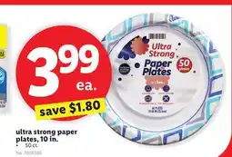 Lidl ultra strong paper plates, 10 in offer
