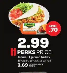 Hy-Vee Jennie-O ground turkey offer