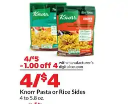 Hy-Vee Knorr Pasta or Rice Sides offer
