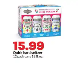 Hy-Vee Quirk hard seltzer offer