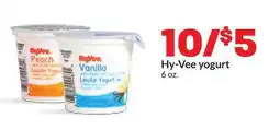 Hy-Vee Hy-Vee yogurt offer