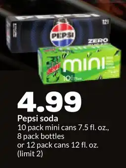 Hy-Vee Pepsi soda offer