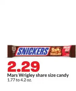 Hy-Vee Mars Wrigley share size candy offer