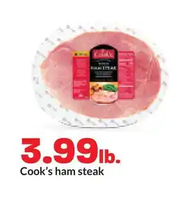 Hy-Vee Cook's ham steak offer
