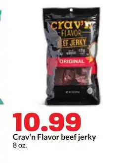 Hy-Vee Crav'n Flavor beef jerky offer