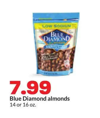 Hy-Vee Blue Diamond almonds offer