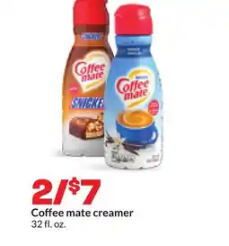 Hy-Vee Coffee mate creamer offer