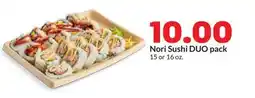 Hy-Vee Nori Sushi DUO pack offer