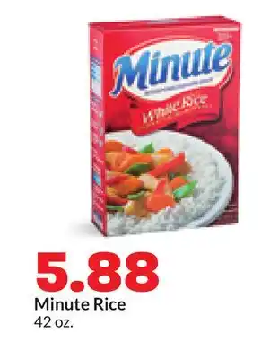 Hy-Vee Minute Rice offer