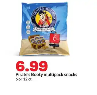 Hy-Vee Pirate's Booty multipack snacks offer