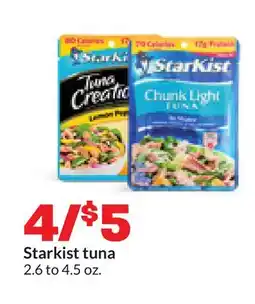 Hy-Vee Starkist tuna offer