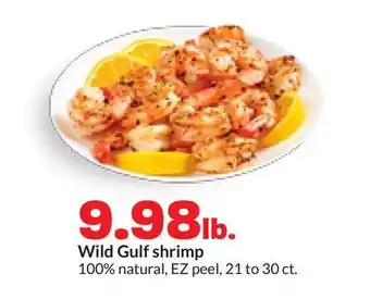 Hy-Vee Wild Gulf shrimp offer