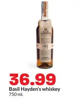 Hy-Vee Basil Hayden's whiskey offer