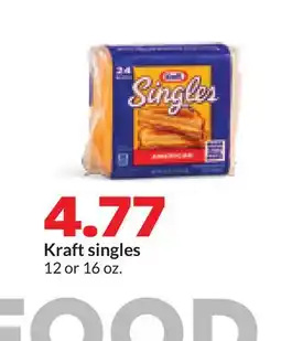 Hy-Vee Kraft singles offer