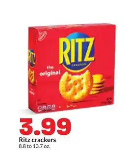 Hy-Vee Ritz crackers offer